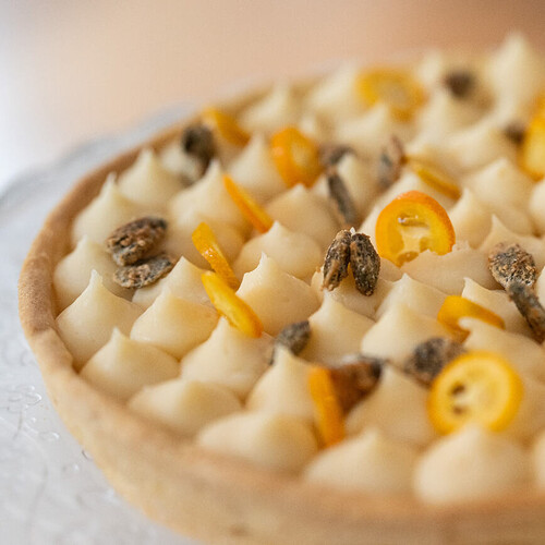 Tarte au 3 agrumes chouchou de courge Tarte au 3 agrumes chouchou de courge